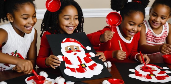 Santa Claus Crafts for Toddlers